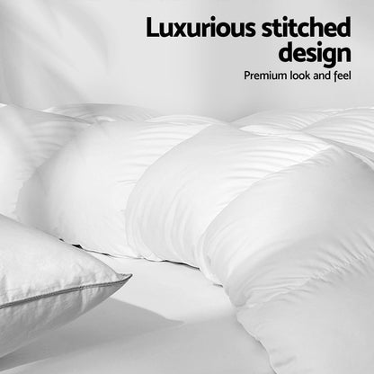 Giselle Bedding Queen Size 500GSM Goose Down Feather Quilt