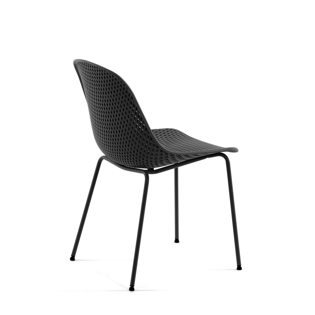 Quinby Outdoor Dining Chair - Black