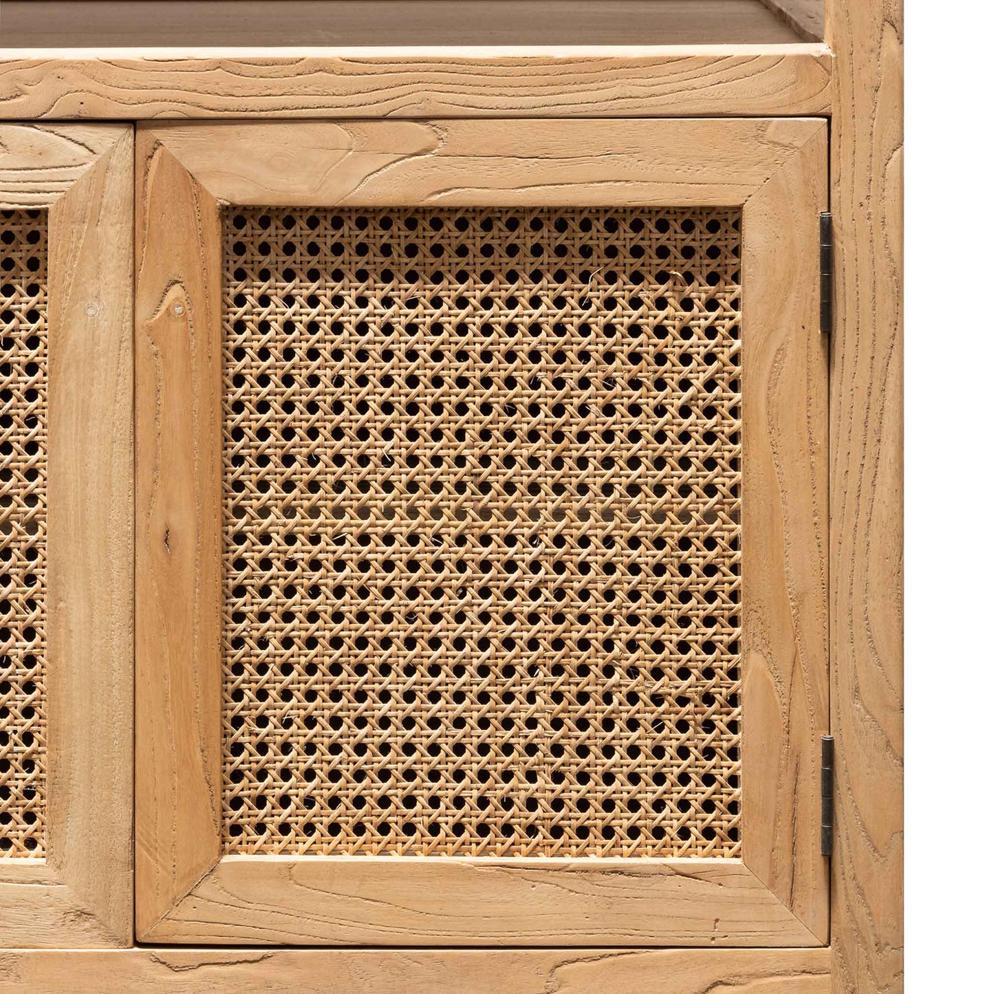 Tapia 1.6m Sideboard Unit - Natural with Rattan Doors