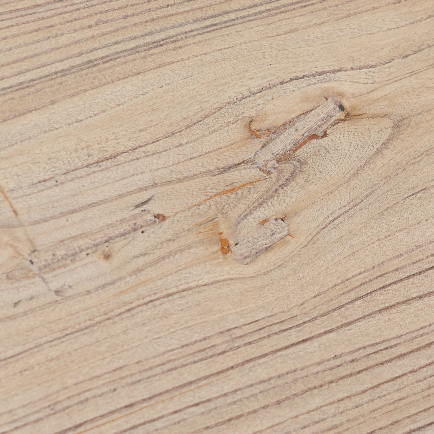 Titan Reclaimed 2.4m ELM Wood Dining Table - Rustic Natural