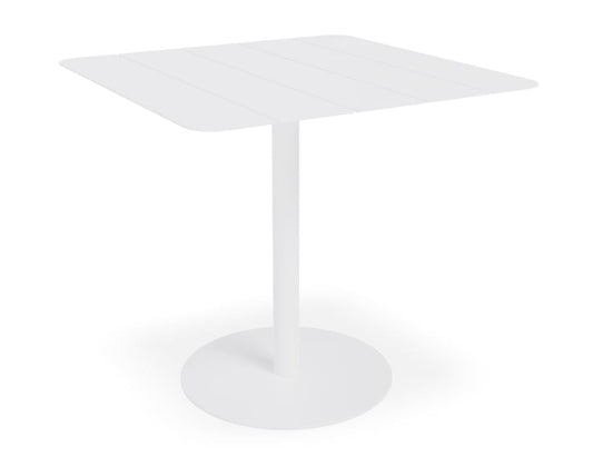 Roku Cafe Table - Outdoor - White - 75 x 75cm Table Top