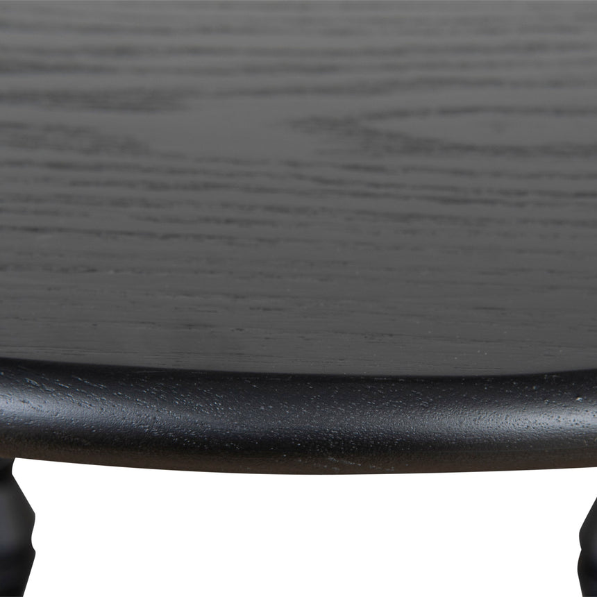 52cm Side Table - Full Black