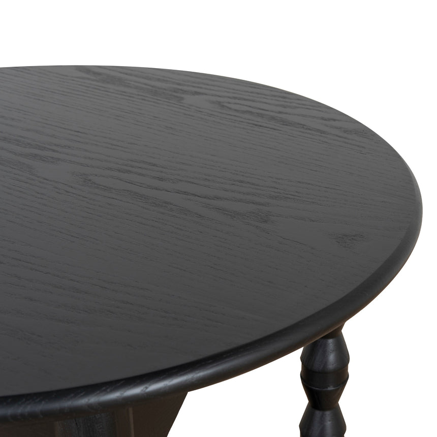 52cm Side Table - Full Black