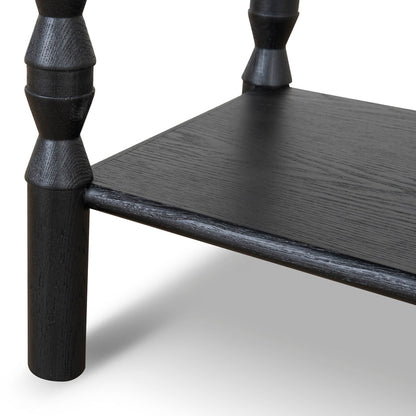 52cm Side Table - Full Black
