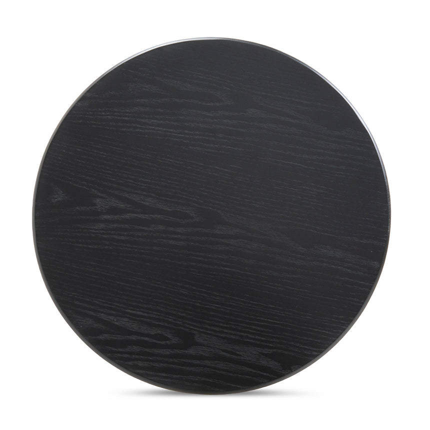 52cm Side Table - Full Black