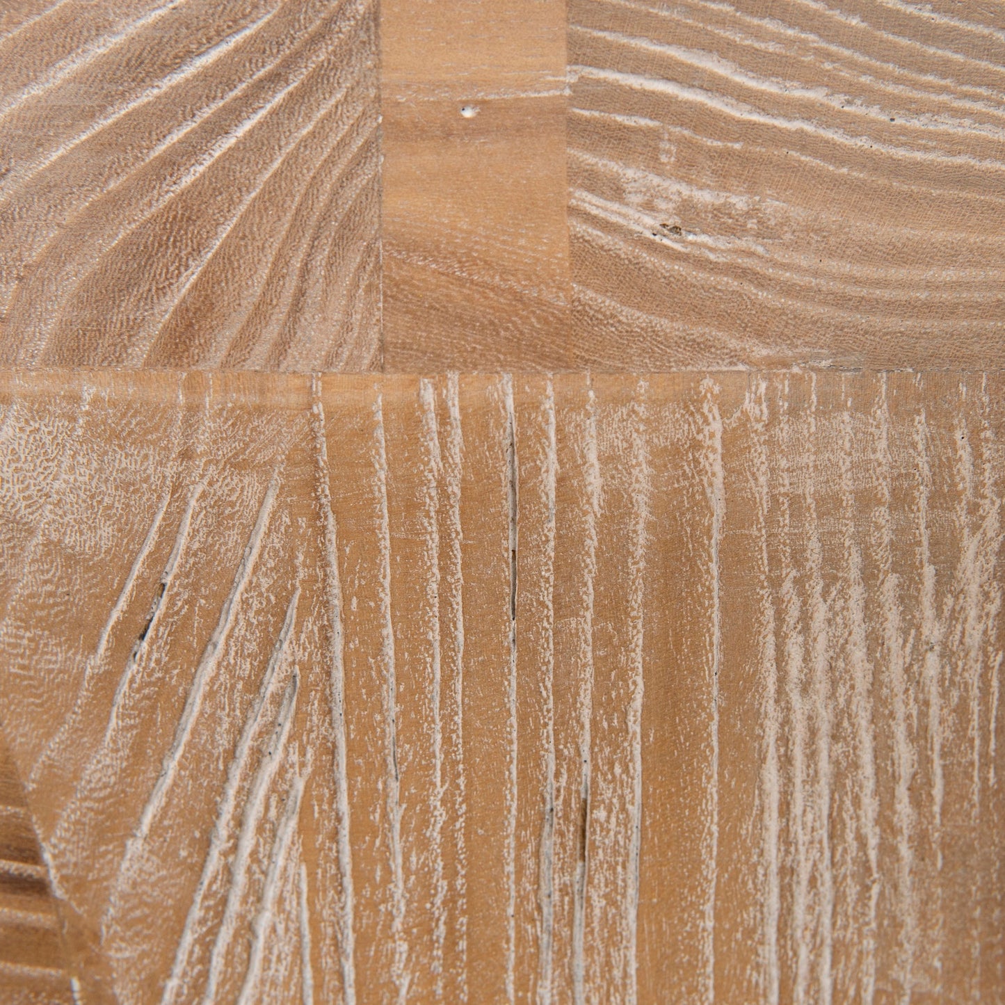 CST10116-NI 34.5cm Round Side Table - Dark Natural