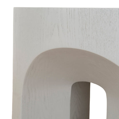 49.5cm Round Side Table - Light Grey