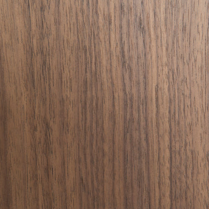 49.5cm Round Side Table - Walnut