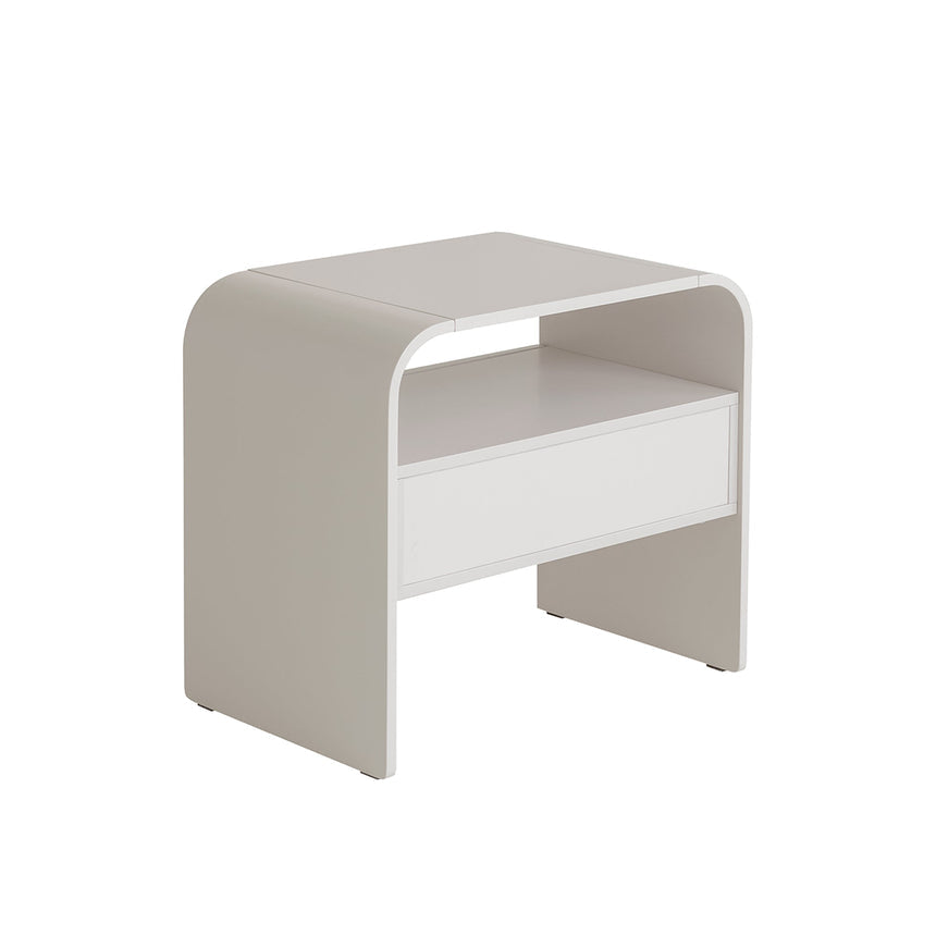 Bedside Table - Warm Grey