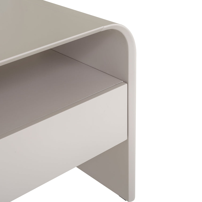 Bedside Table - Warm Grey