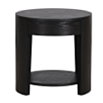 55cm Side Table - Full Black