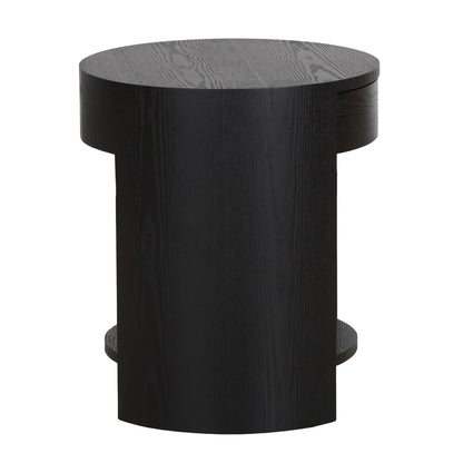 55cm Side Table - Full Black