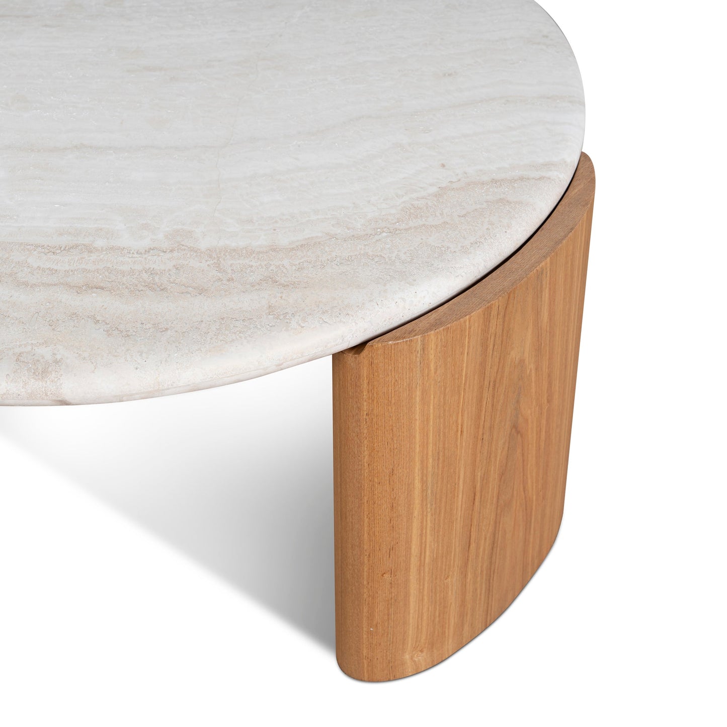 CST10317-NY Nested Marble Coffee Table - Natural