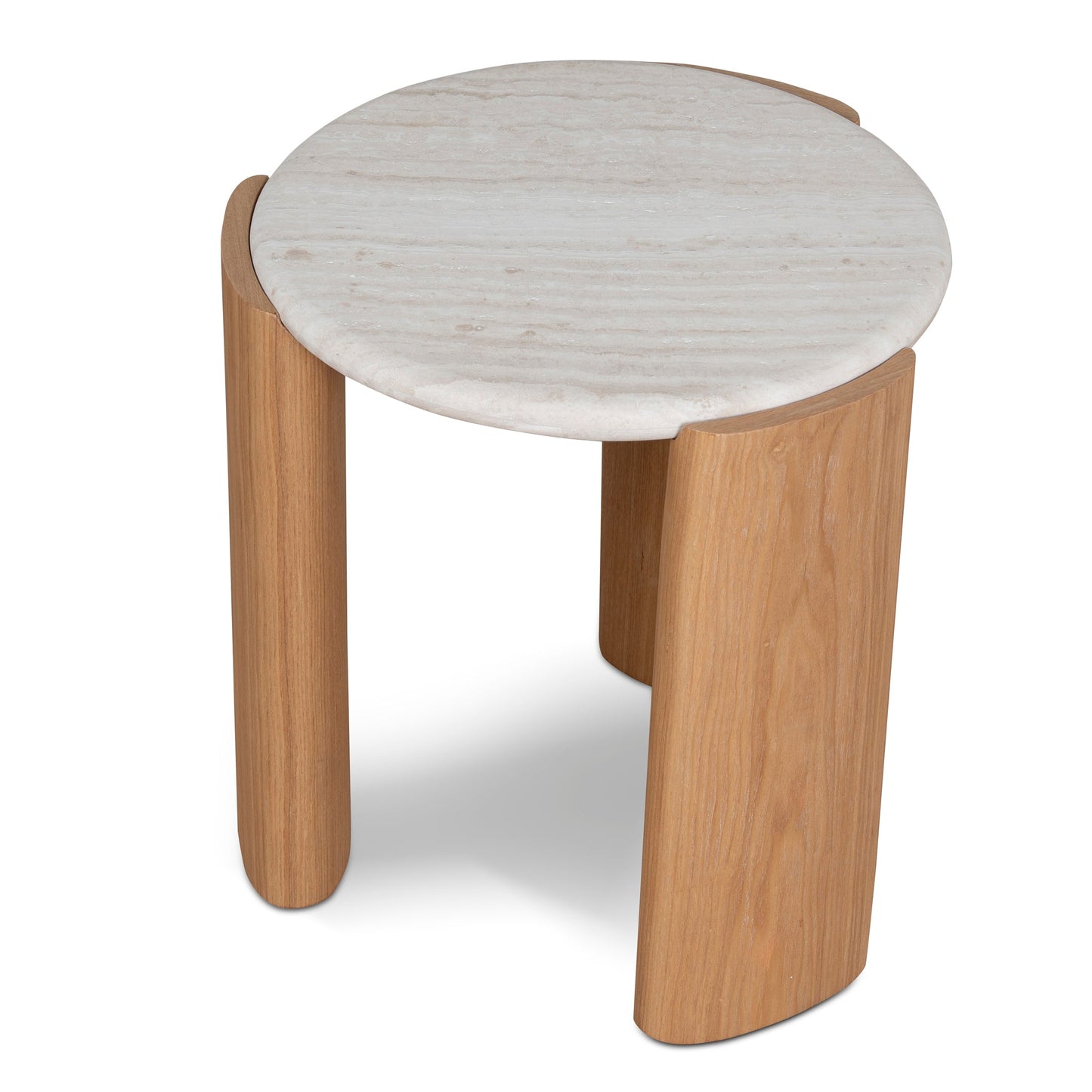 CST10317-NY Nested Marble Coffee Table - Natural