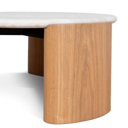 CST10317-NY Nested Marble Coffee Table - Natural