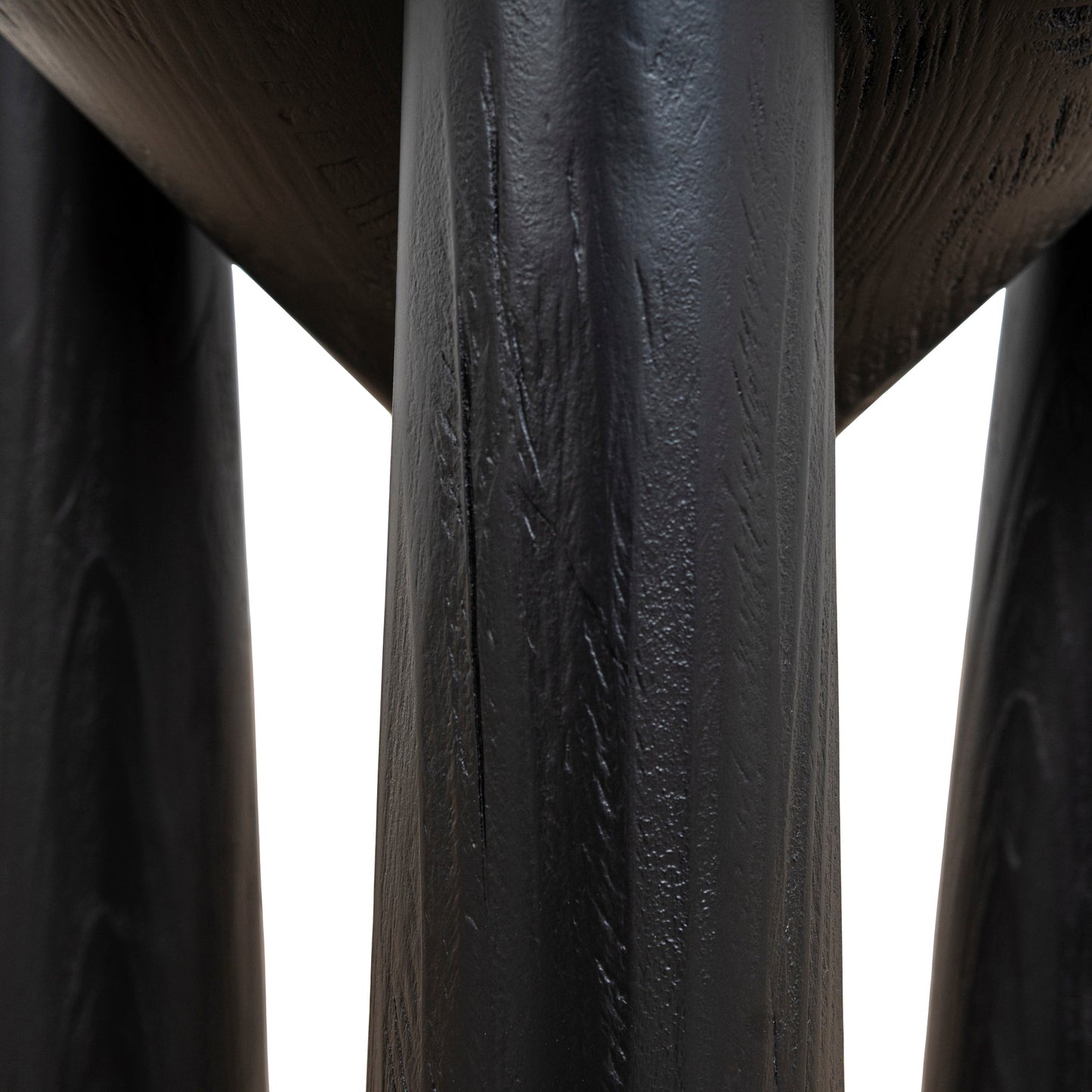 CST10427-NI 45cm Round Side Table - Full Black