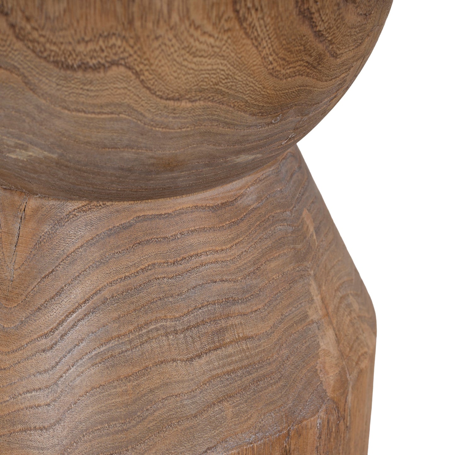 CST10470 40cm Round Side Table - Natural