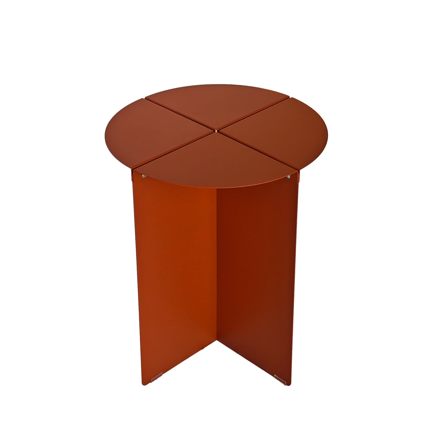 CST12066-BC 38cm Round Side Table - Terracotta