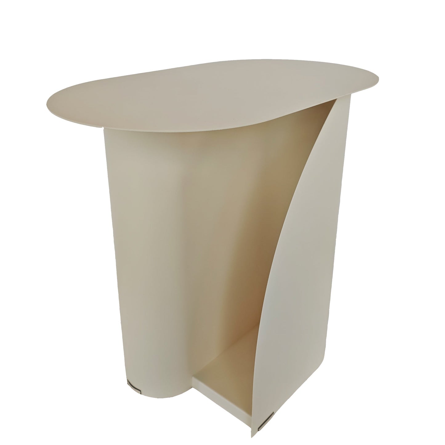 CST12070-BC 50cm Side Table - Ivory White