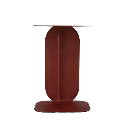CST12078-BC 45cm Side Table - Burgundy Red
