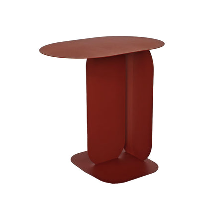 CST12078-BC 45cm Side Table - Burgundy Red