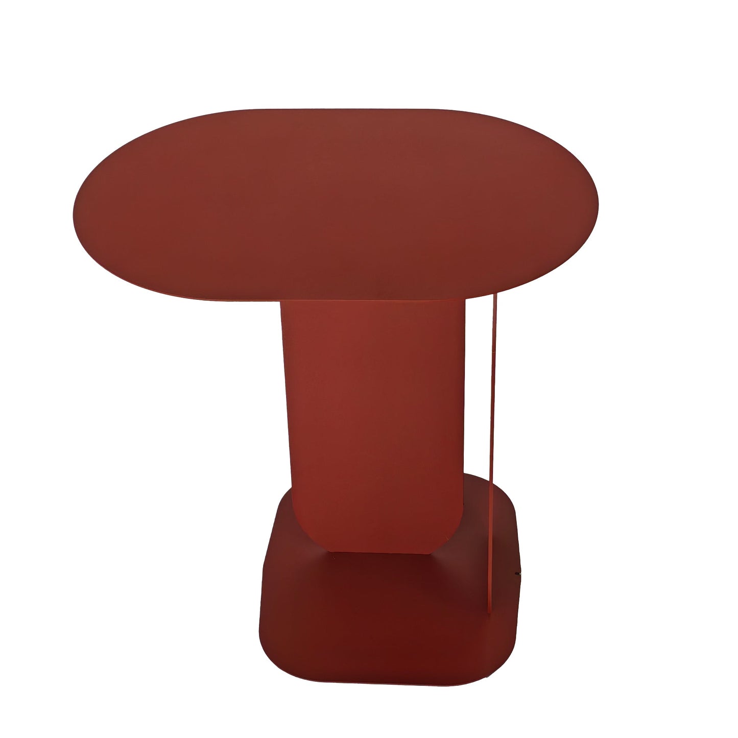CST12078-BC 45cm Side Table - Burgundy Red