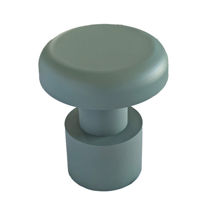 CST12080-BC 40cm Round Side Table - Derbo Sage Green