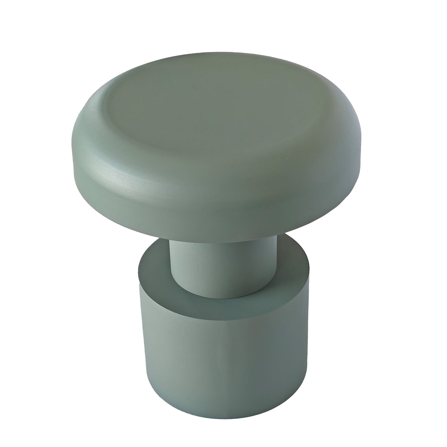 CST12080-BC 40cm Round Side Table - Derbo Sage Green