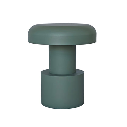 CST12080-BC 40cm Round Side Table - Derbo Sage Green