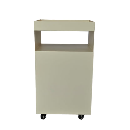 CST12082-BC 35cm Square Side Table - Ivory White