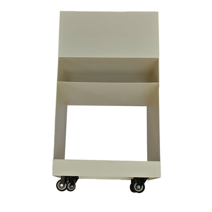 CST12082-BC 35cm Square Side Table - Ivory White
