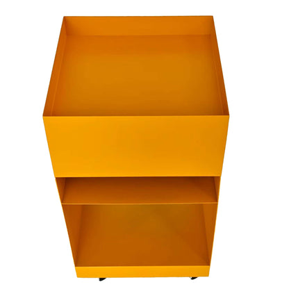 CST12083-BC 35cm Square Side Table - Sandy Mustard