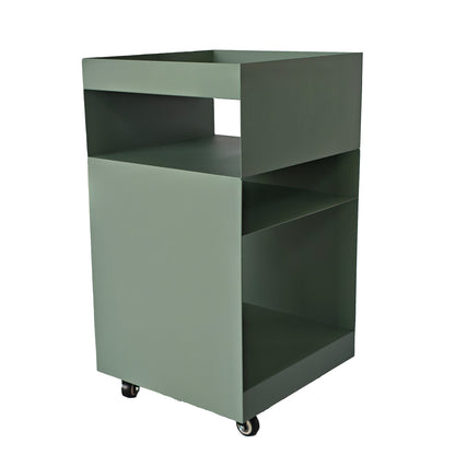 CST12084-BC 35cm Square Side Table - Sage Green
