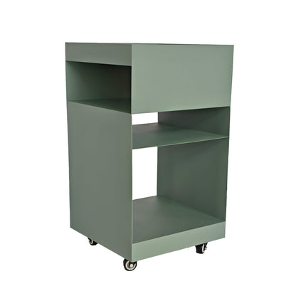 CST12084-BC 35cm Square Side Table - Sage Green