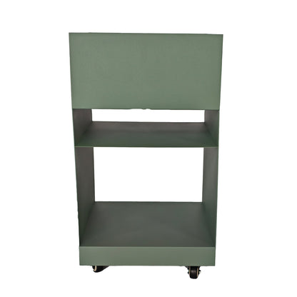 CST12084-BC 35cm Square Side Table - Sage Green