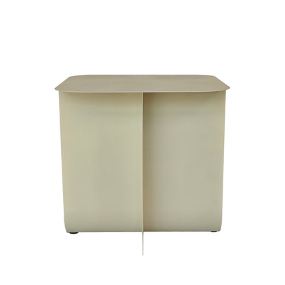 CST12085-BC 45cm Side Table - Ivory White