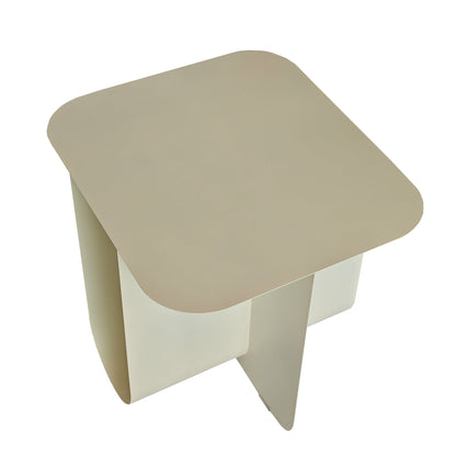 CST12085-BC 45cm Side Table - Ivory White