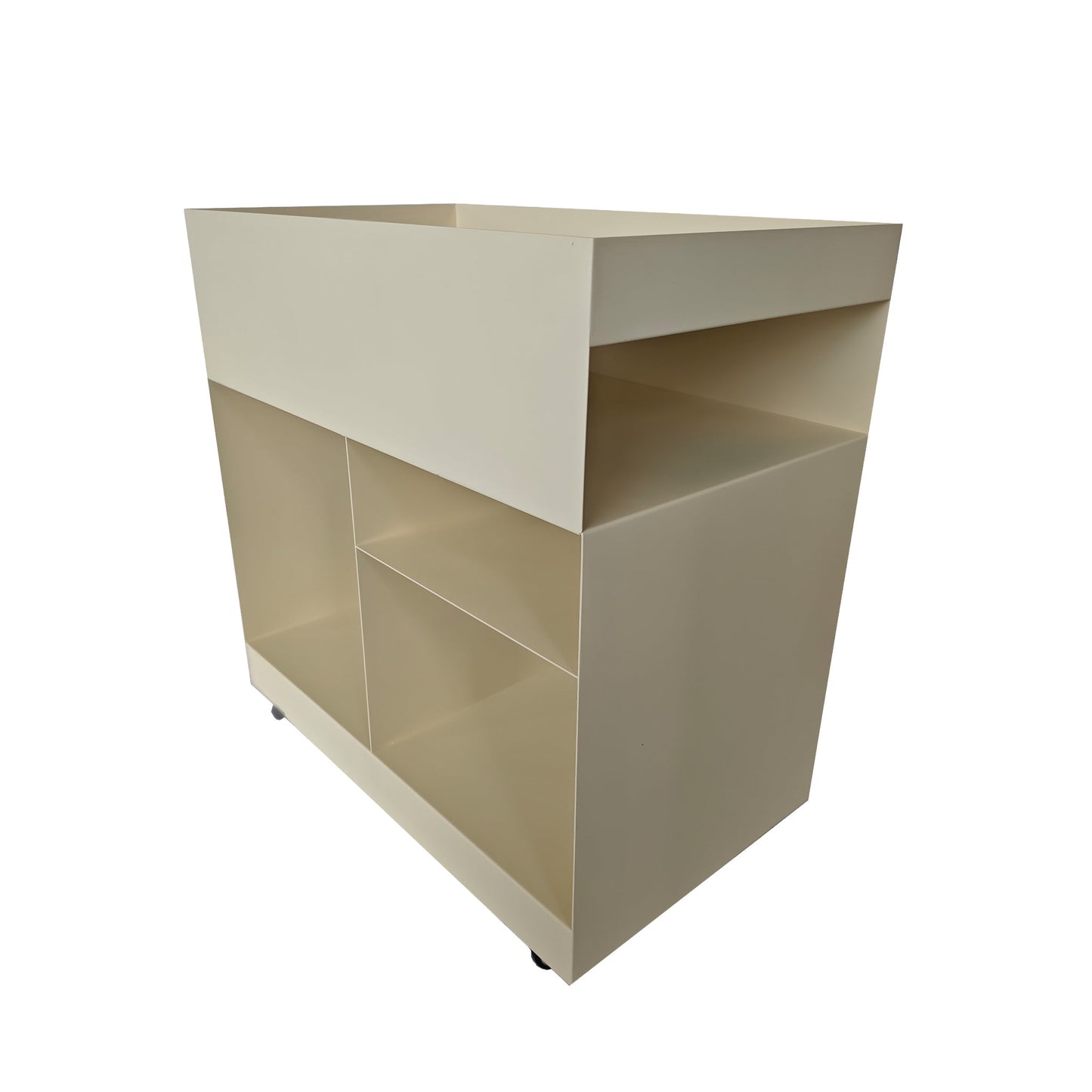 CST12095-BC 60cm Side Table - Ivory White