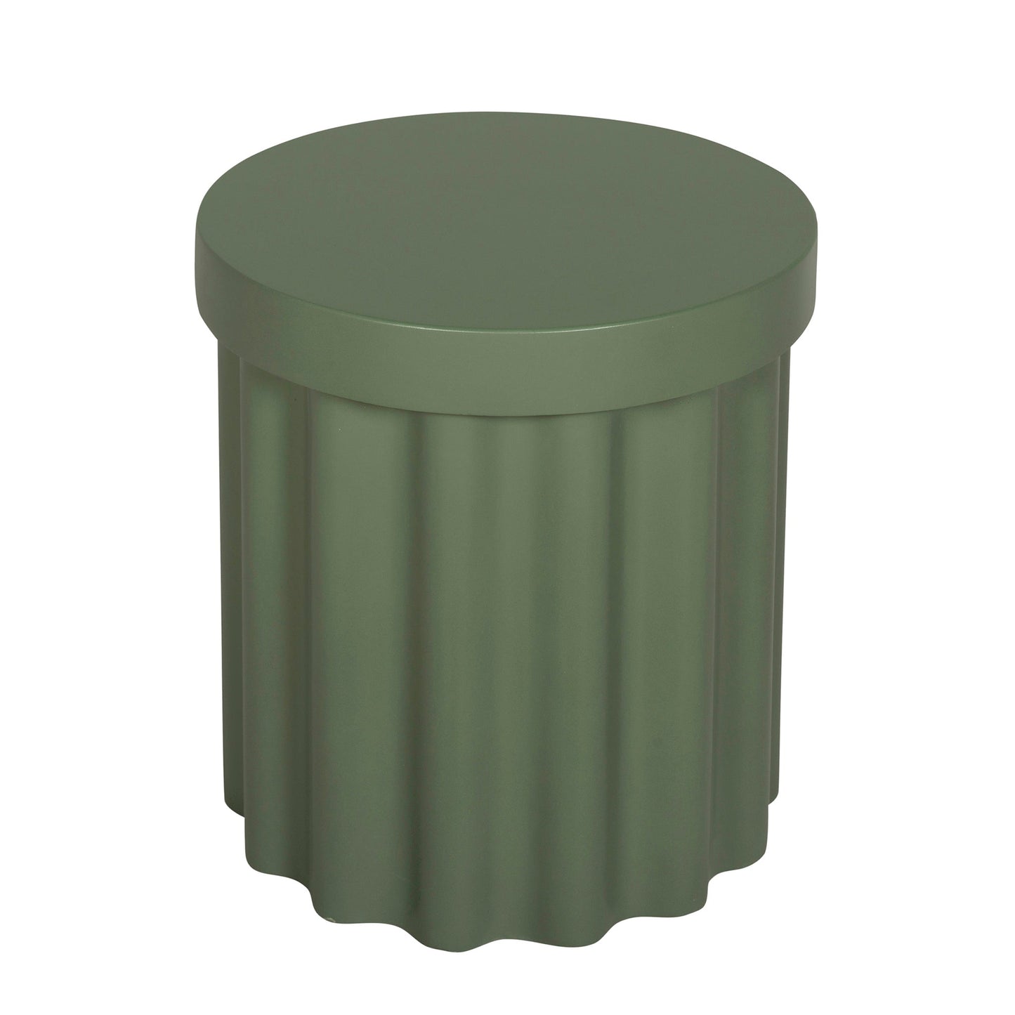 CST12295-CO 40cm Concrete Side Table - Green