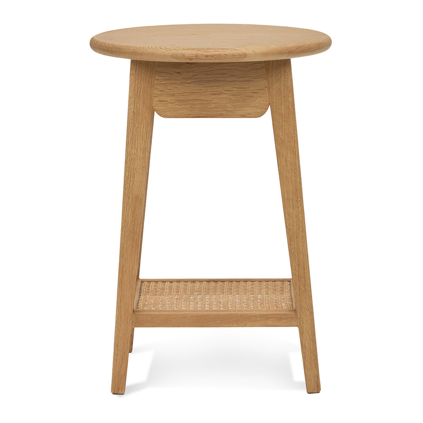 Round Side Table - Natural
