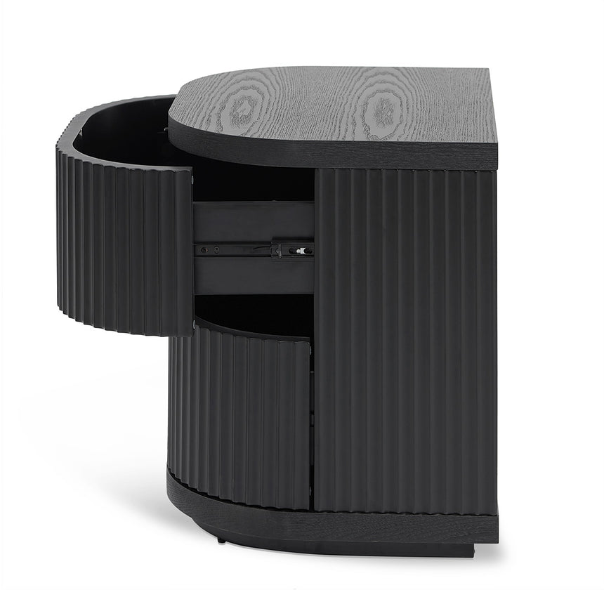 Bedside Table - Full Black