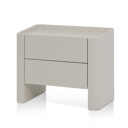 CST8454-IG Bedside Table - Warm Grey