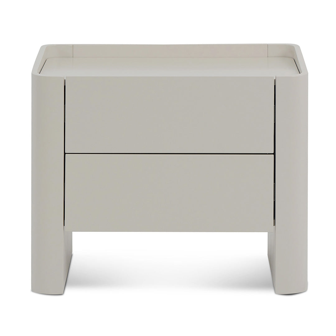 CST8454-IG Bedside Table - Warm Grey