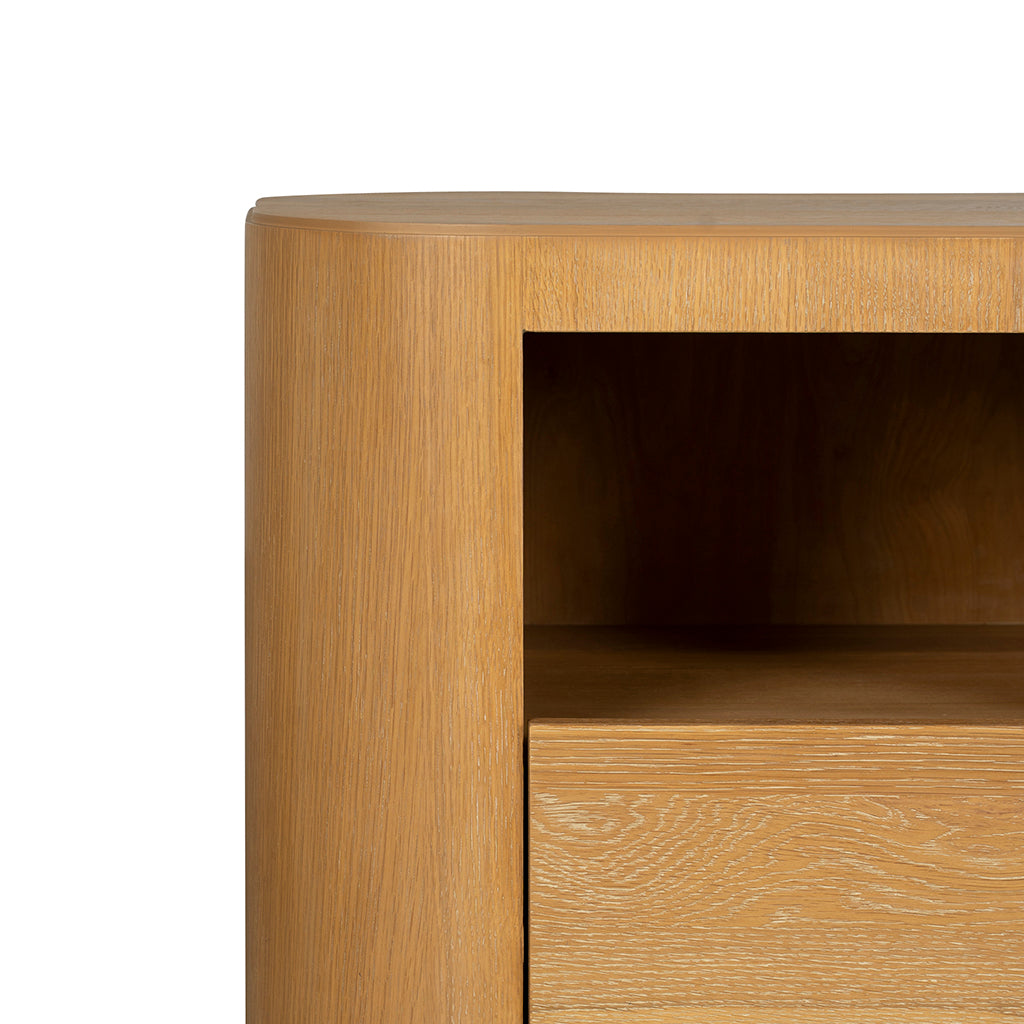 CST8531-VA Bedside Table - Dusty Oak