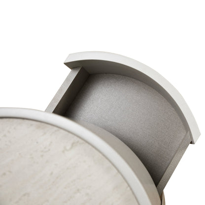 CST8637-IG Bedside Table - Warm Grey