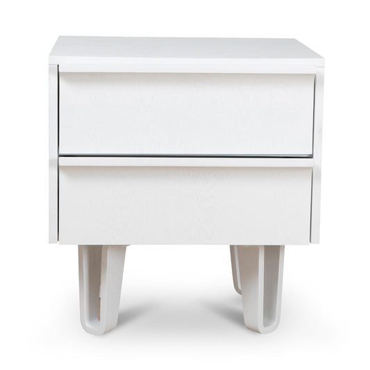 CST8685-DR Bedside Table - Full White