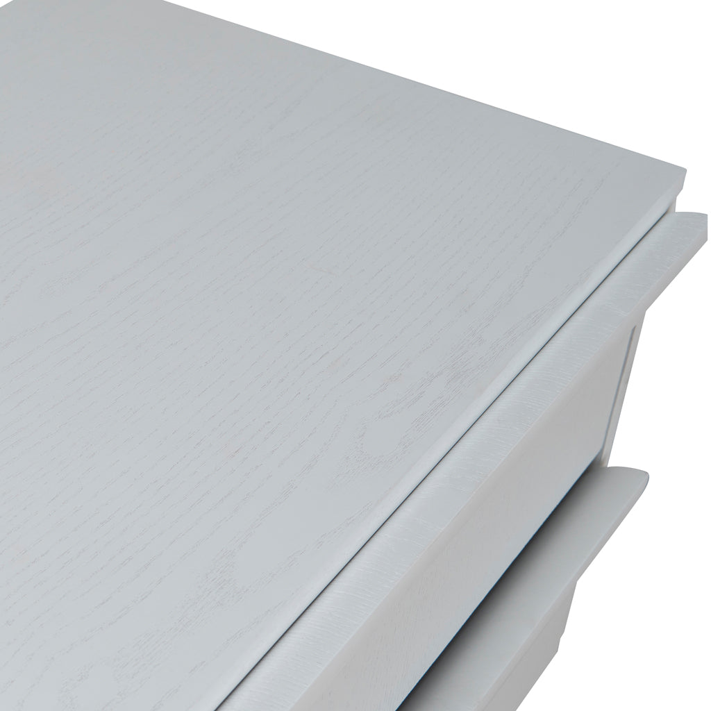 CST8685-DR Bedside Table - Full White