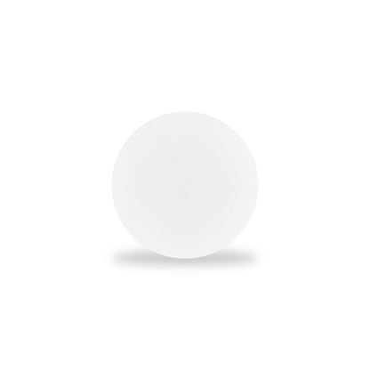 38cm Round Side Table - White