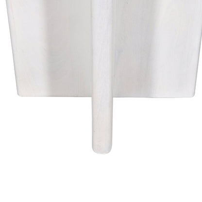 CST8725-RB 40cm Round Side Table - Cafe White