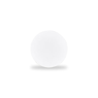 32cm Round Side Table - White